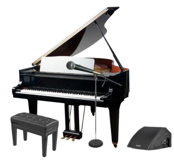Grand piano setup